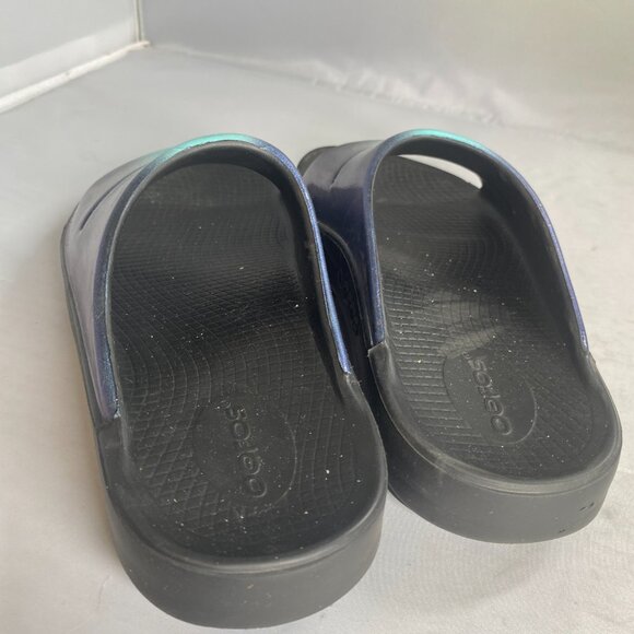 OOFOS OOahh Luxe ATLANTIS Slide Sandal - Picture 2 of 4